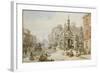 The Poultry Cross at Salisbury-Louise J. Rayner-Framed Giclee Print