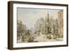 The Poultry Cross at Salisbury-Louise J. Rayner-Framed Giclee Print