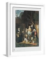 The Poultry Vendor, Young Woman-Gabriel Metsu-Framed Collectable Print