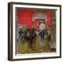 The Poussin Exhibition-Bernard Dunstan-Framed Giclee Print