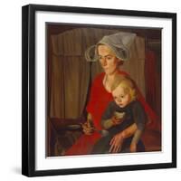 The Poverty, 1925-Boris Dmitryevich Grigoriev-Framed Giclee Print