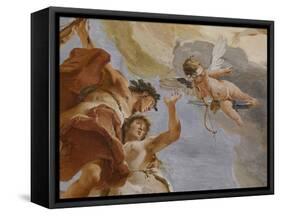 The Power of Eloquence-Giambattista Tiepolo-Framed Stretched Canvas