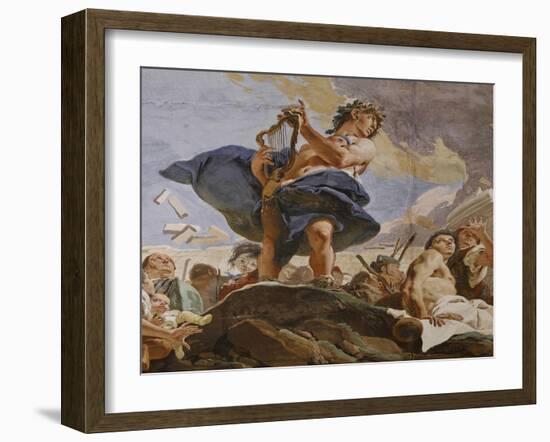 The Power of Eloquence-Giambattista Tiepolo-Framed Giclee Print