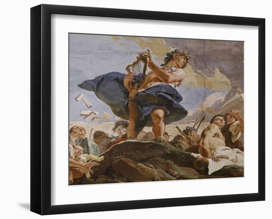 The Power of Eloquence-Giambattista Tiepolo-Framed Giclee Print