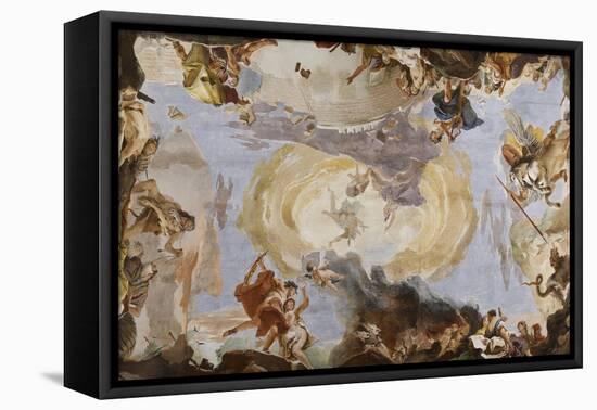 The Power of Eloquence-Giambattista Tiepolo-Framed Stretched Canvas