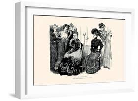 The Power of Gold-Charles Dana Gibson-Framed Art Print