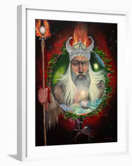 The Power of Odin-Sue Clyne-Framed Giclee Print