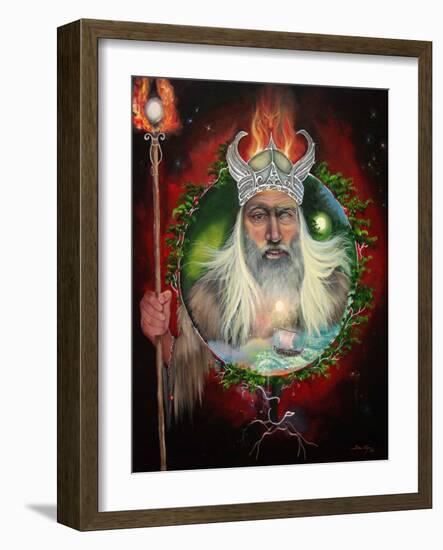 The Power of Odin-Sue Clyne-Framed Giclee Print