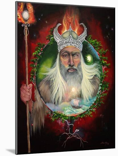 The Power of Odin-Sue Clyne-Mounted Giclee Print