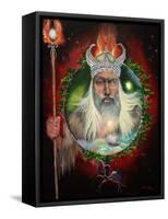 The Power of Odin-Sue Clyne-Framed Stretched Canvas
