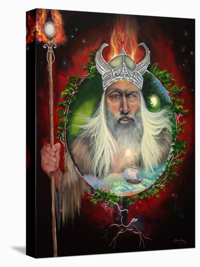The Power of Odin-Sue Clyne-Stretched Canvas