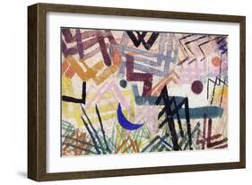 The Power of Play in a Lech landscape-Paul Klee-Framed Giclee Print