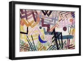 The Power of Play in a Lech landscape-Paul Klee-Framed Giclee Print
