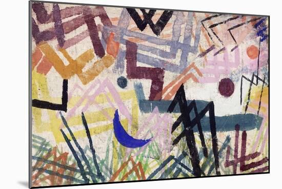 The Power of Play in a Lech landscape-Paul Klee-Mounted Giclee Print