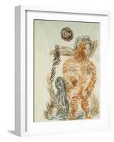 The Power of the Giant; Gewalt Den Riesen-Paul Klee-Framed Giclee Print