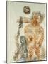 The Power of the Giant; Gewalt Den Riesen-Paul Klee-Mounted Giclee Print