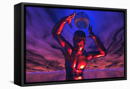 The Power to Store Infinite Knowledge-null-Framed Stretched Canvas