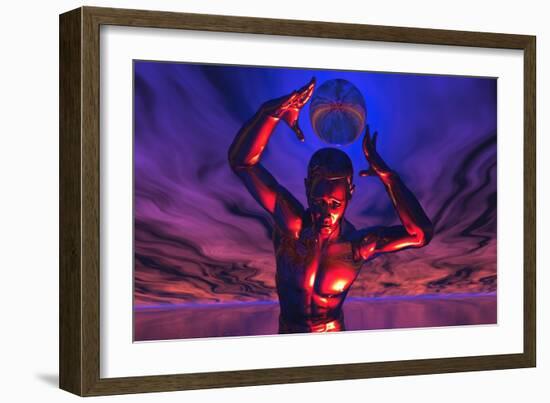 The Power to Store Infinite Knowledge-null-Framed Premium Giclee Print