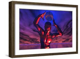 The Power to Store Infinite Knowledge-null-Framed Premium Giclee Print