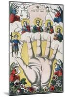 The Powerful Hand, 19th Century-null-Mounted Giclee Print