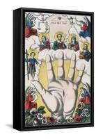 The Powerful Hand, 19th Century-null-Framed Stretched Canvas
