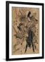 The Powerful Tomoe Gozen, C.1810-Katsukawa Shuntei-Framed Giclee Print