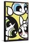 The Powerpuff Girls - Group Faces-Trends International-Framed Poster