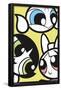 The Powerpuff Girls - Group Faces-Trends International-Framed Poster