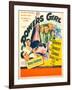 The Powers Girl, Benny Goodman on window card, 1943-null-Framed Premium Giclee Print