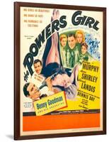 The Powers Girl, Benny Goodman on window card, 1943-null-Framed Art Print