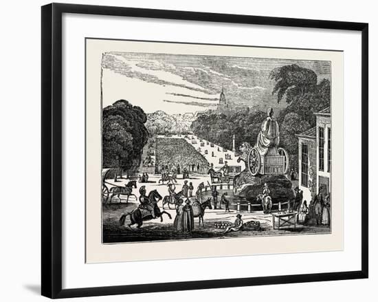 The Prado, at Madrid-null-Framed Giclee Print