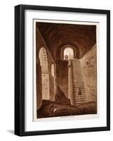 The Praetorian Reservoir, 1833-Agostino Tofanelli-Framed Giclee Print