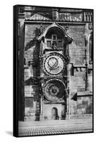 The Prague Astronomical Clock, Czechoslovakia, C1930s-null-Framed Stretched Canvas