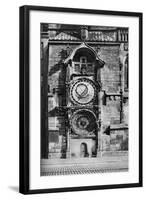 The Prague Astronomical Clock, Czechoslovakia, C1930s-null-Framed Giclee Print