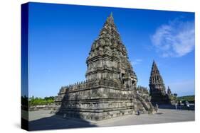 The Prambanan Temple Complex, UNESCO World Heritage Site, Java, Indonesia, Southeast Asia, Asia-Michael Runkel-Stretched Canvas