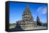 The Prambanan Temple Complex, UNESCO World Heritage Site, Java, Indonesia, Southeast Asia, Asia-Michael Runkel-Framed Stretched Canvas