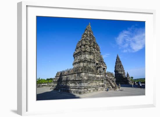 The Prambanan Temple Complex, UNESCO World Heritage Site, Java, Indonesia, Southeast Asia, Asia-Michael Runkel-Framed Photographic Print