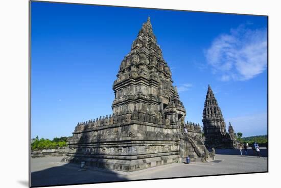 The Prambanan Temple Complex, UNESCO World Heritage Site, Java, Indonesia, Southeast Asia, Asia-Michael Runkel-Mounted Photographic Print