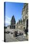 The Prambanan Temple Complex, UNESCO World Heritage Site, Java, Indonesia, Southeast Asia, Asia-Michael Runkel-Stretched Canvas