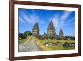 The Prambanan Temple Complex, UNESCO World Heritage Site, Java, Indonesia, Southeast Asia, Asia-Michael Runkel-Framed Photographic Print