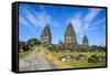 The Prambanan Temple Complex, UNESCO World Heritage Site, Java, Indonesia, Southeast Asia, Asia-Michael Runkel-Framed Stretched Canvas