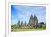 The Prambanan Temple Complex, UNESCO World Heritage Site, Java, Indonesia, Southeast Asia, Asia-Michael Runkel-Framed Photographic Print