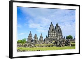 The Prambanan Temple Complex, UNESCO World Heritage Site, Java, Indonesia, Southeast Asia, Asia-Michael Runkel-Framed Photographic Print