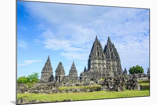 The Prambanan Temple Complex, UNESCO World Heritage Site, Java, Indonesia, Southeast Asia, Asia-Michael Runkel-Mounted Photographic Print