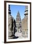 The Prambanan Temple Complex, UNESCO World Heritage Site, Java, Indonesia, Southeast Asia, Asia-Michael Runkel-Framed Photographic Print