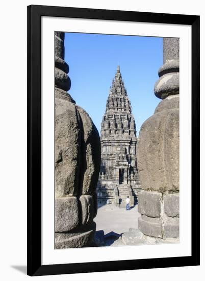 The Prambanan Temple Complex, UNESCO World Heritage Site, Java, Indonesia, Southeast Asia, Asia-Michael Runkel-Framed Photographic Print