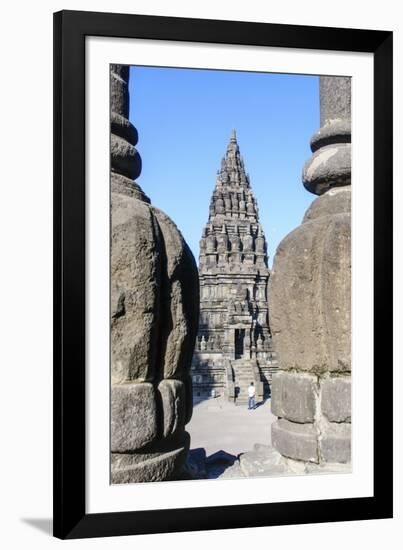 The Prambanan Temple Complex, UNESCO World Heritage Site, Java, Indonesia, Southeast Asia, Asia-Michael Runkel-Framed Photographic Print