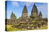 The Prambanan Temple Complex, UNESCO World Heritage Site, Java, Indonesia, Southeast Asia, Asia-Michael Runkel-Stretched Canvas