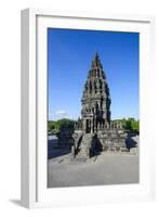 The Prambanan Temple Complex, UNESCO World Heritage Site, Java, Indonesia, Southeast Asia, Asia-Michael Runkel-Framed Photographic Print