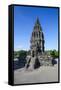 The Prambanan Temple Complex, UNESCO World Heritage Site, Java, Indonesia, Southeast Asia, Asia-Michael Runkel-Framed Stretched Canvas